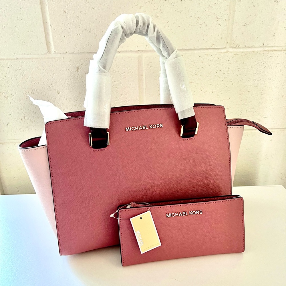 Michael Kors bag / satchel and wallet